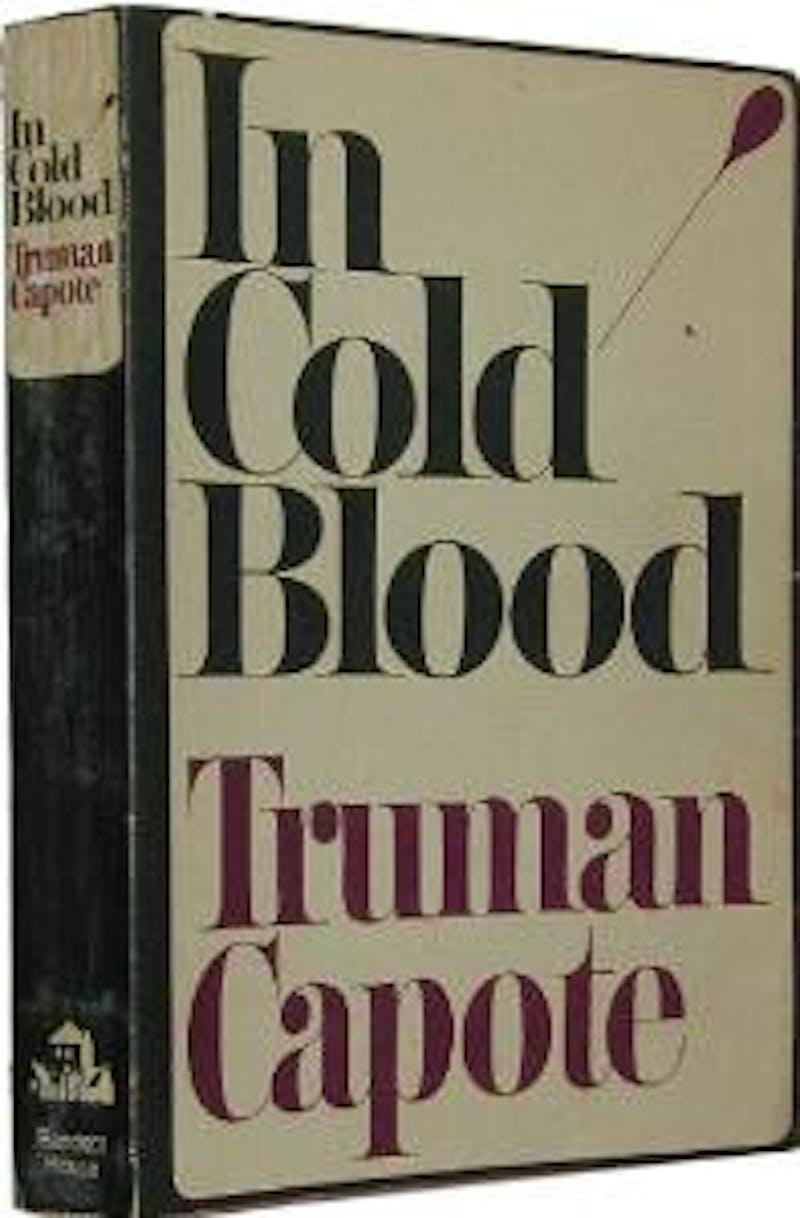 In Cold Blood, Truman Capote book cover